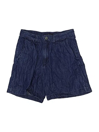 Pre-owned Mng Denim Shorts In Blue