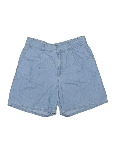 Pre-owned Mng Denim Shorts In Blue
