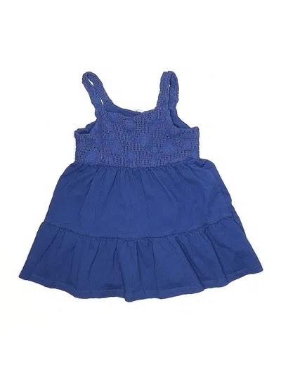 Pre-owned Mng Kids' Dress In Blue