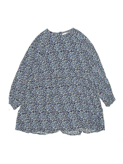 Pre-owned Mng Kids' Dress In Blue