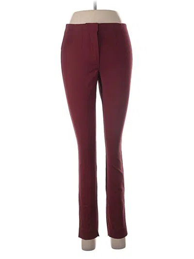 Pre-owned Mng Dress Pants In Burgundy