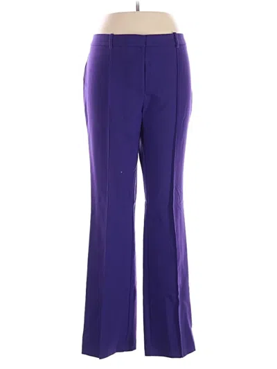 Pre-owned Mng Dress Pants In Purple