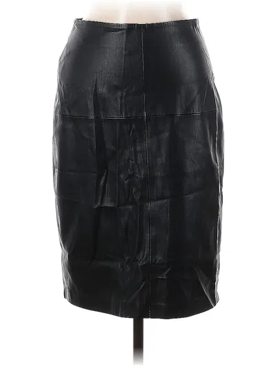 Pre-owned Mng Faux Leather Skirt