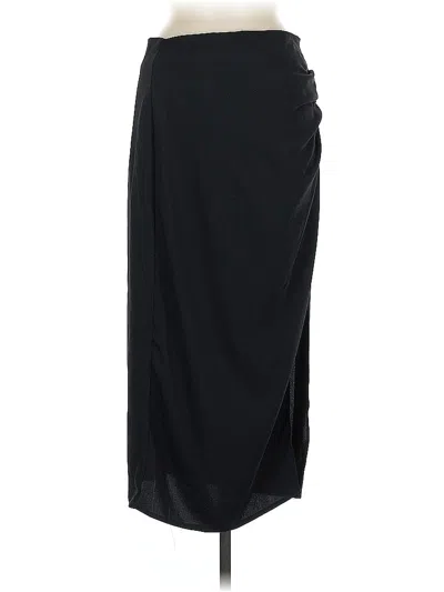 Pre-owned Mng Formal Skirt In Black