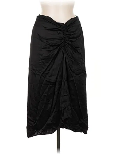 Pre-owned Mng Formal Skirt In Black