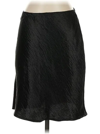 Pre-owned Mng Formal Skirt In Black