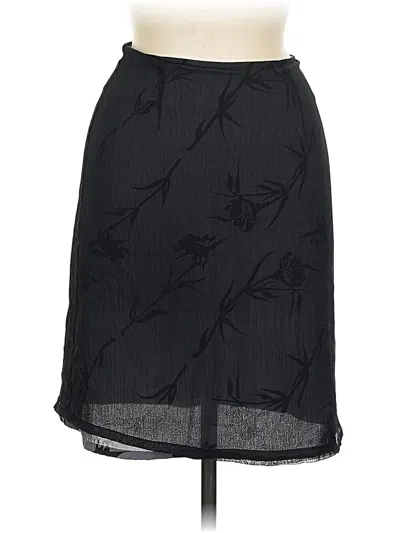 Pre-owned Mng Formal Skirt In Black
