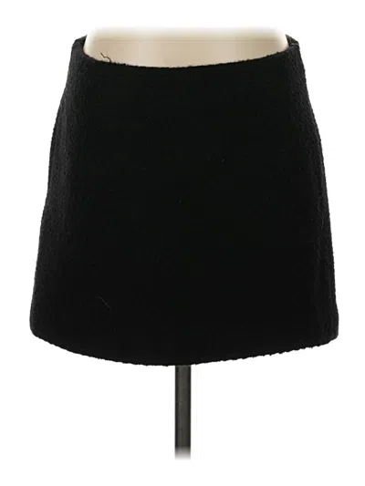 Pre-owned Mng Formal Skirt In Black