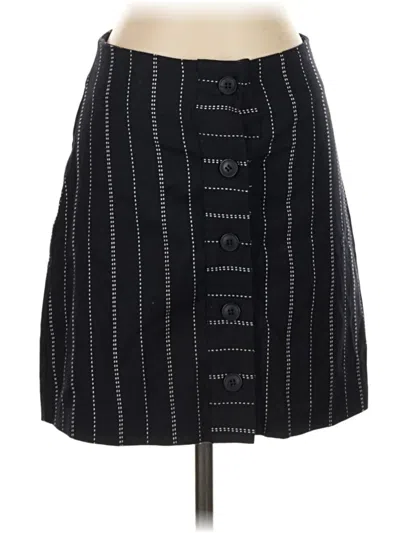 Pre-owned Mng Formal Skirt In Black