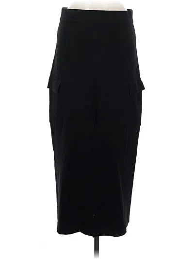 Pre-owned Mng Formal Skirt In Black