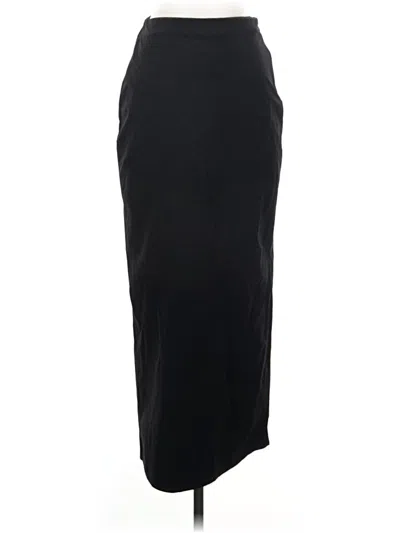 Pre-owned Mng Formal Skirt In Black