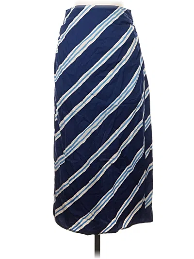 Pre-owned Mng Formal Skirt In Blue