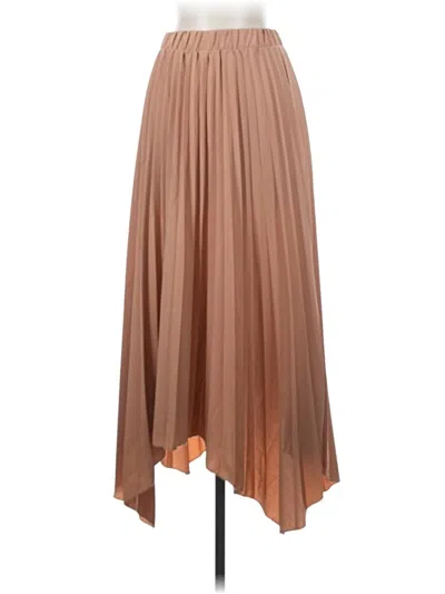 Pre-owned Mng Formal Skirt In Brown