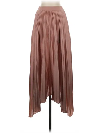 Pre-owned Mng Formal Skirt In Brown