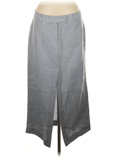 Pre-owned Mng Formal Skirt In Gray
