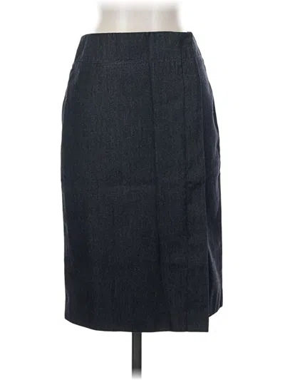 Pre-owned Mng Formal Skirt In Gray