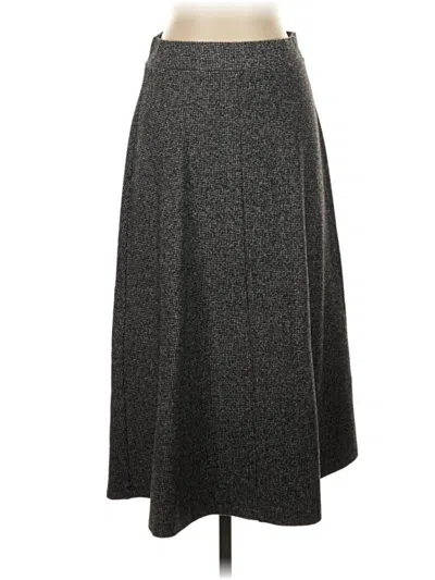 Pre-owned Mng Formal Skirt In Gray
