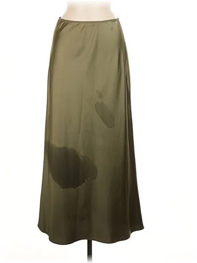 Pre-owned Mng Formal Skirt In Green