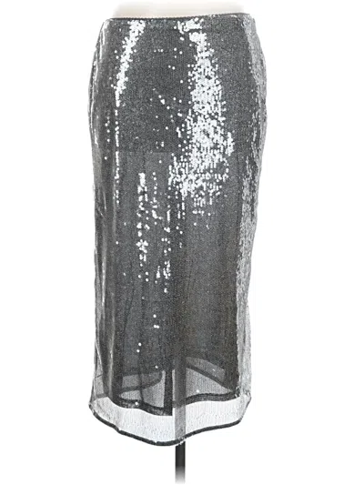 Mng Formal Skirt In Silver