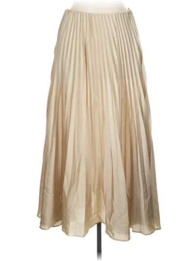 Pre-owned Mng Formal Skirt In Tan