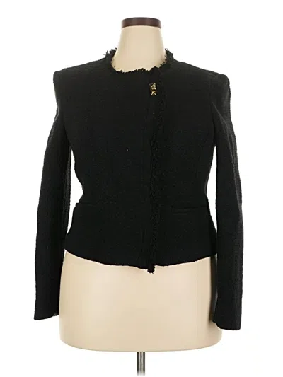Pre-owned Mng Jacket In Black