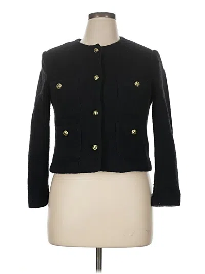 Pre-owned Mng Jacket In Black