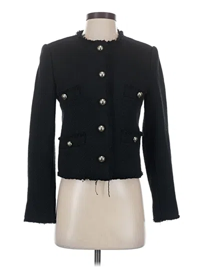 Pre-owned Mng Jacket In Black
