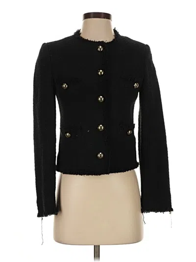Pre-owned Mng Jacket In Black