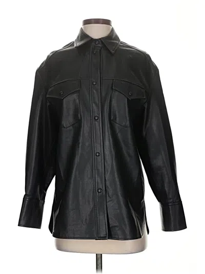 Pre-owned Mng Jacket In Black