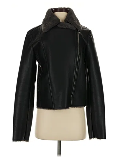 Pre-owned Mng Jacket In Black
