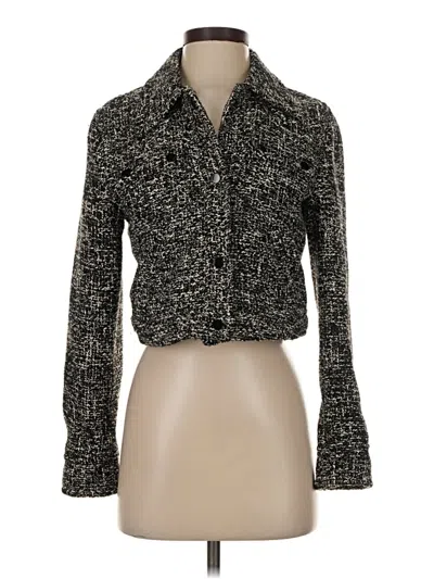 Pre-owned Mng Jacket In Black