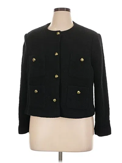 Pre-owned Mng Jacket In Black