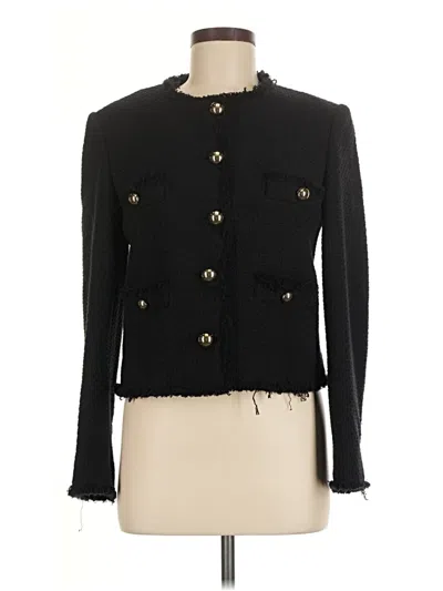 Pre-owned Mng Jacket In Black