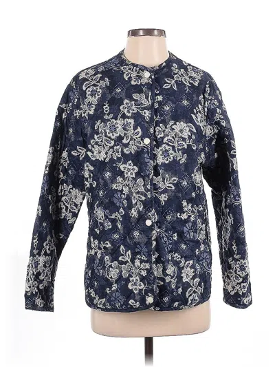 Pre-owned Mng Jacket In Blue