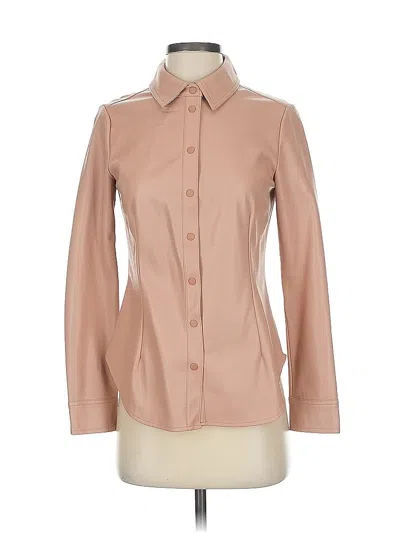 Pre-owned Mng Jacket In Brown