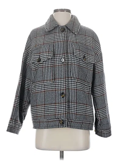 Pre-owned Mng Jacket In Gray