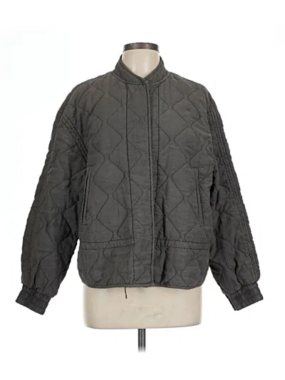 Pre-owned Mng Jacket In Gray