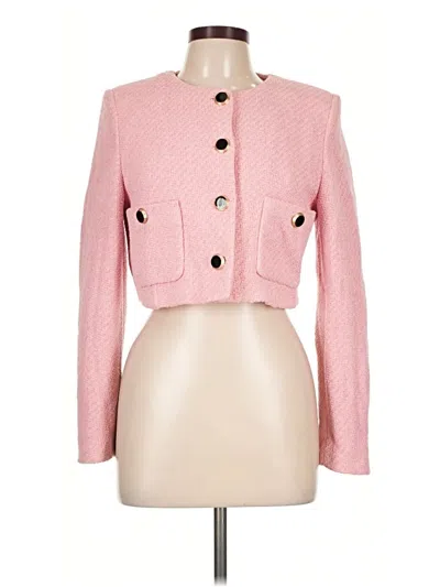 Pre-owned Mng Jacket In Pink