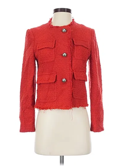 Pre-owned Mng Jacket In Red