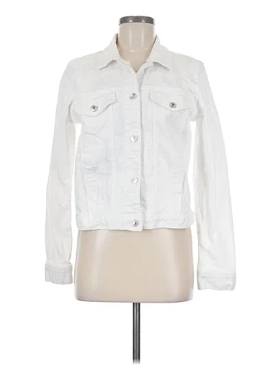 Pre-owned Mng Jacket In White