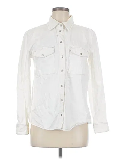 Pre-owned Mng Jacket In White