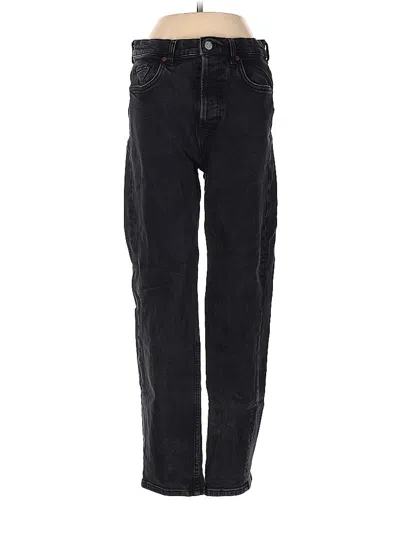 Pre-owned Mng Jeans In Black