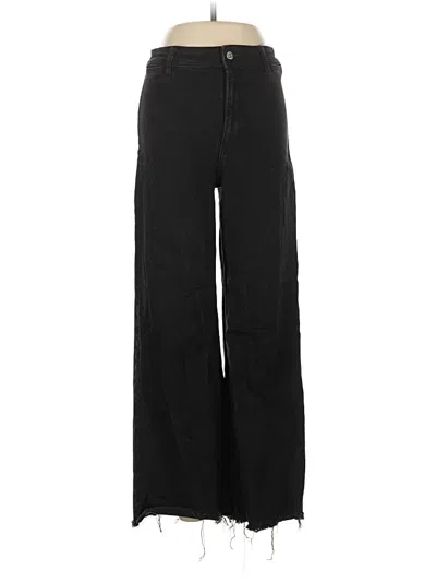 Pre-owned Mng Jeans In Black