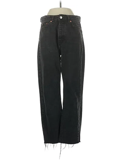 Pre-owned Mng Jeans In Black