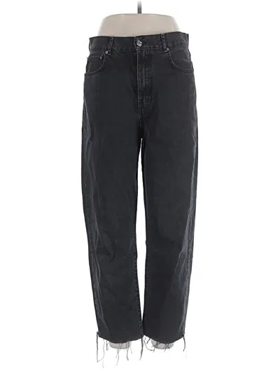 Pre-owned Mng Jeans In Black