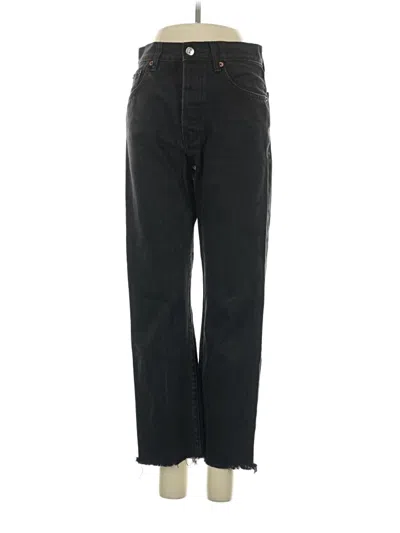 Pre-owned Mng Jeans In Black