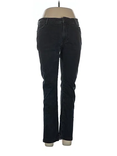 Pre-owned Mng Jeans In Black