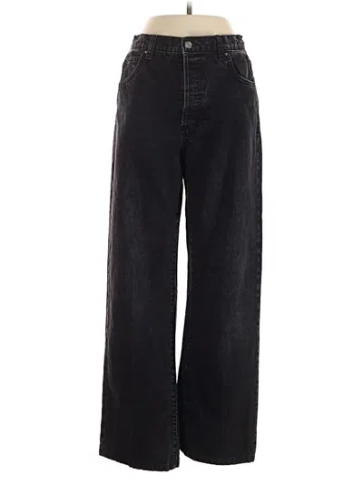 Pre-owned Mng Jeans In Black
