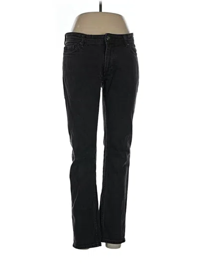 Pre-owned Mng Jeans In Black