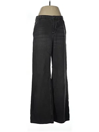 Pre-owned Mng Jeans In Black